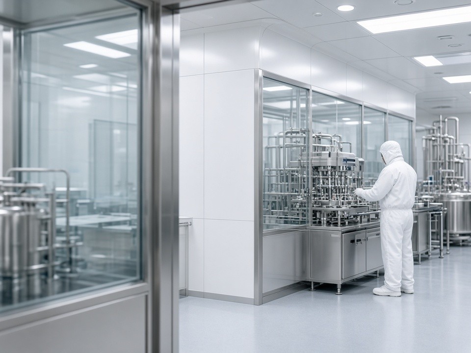 Soluciones para salas blancas GMP para una producción controlada y lista para auditorías