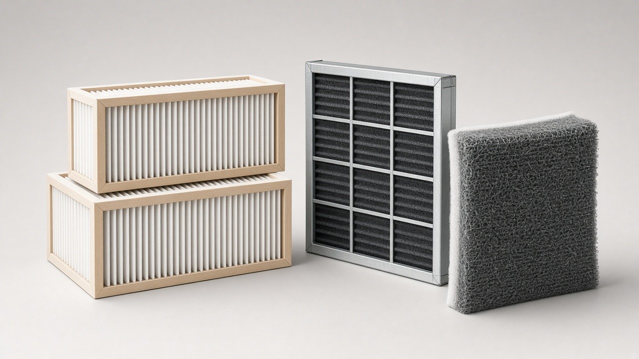 クリーンルームHVACシステム用産業用プレフィルター