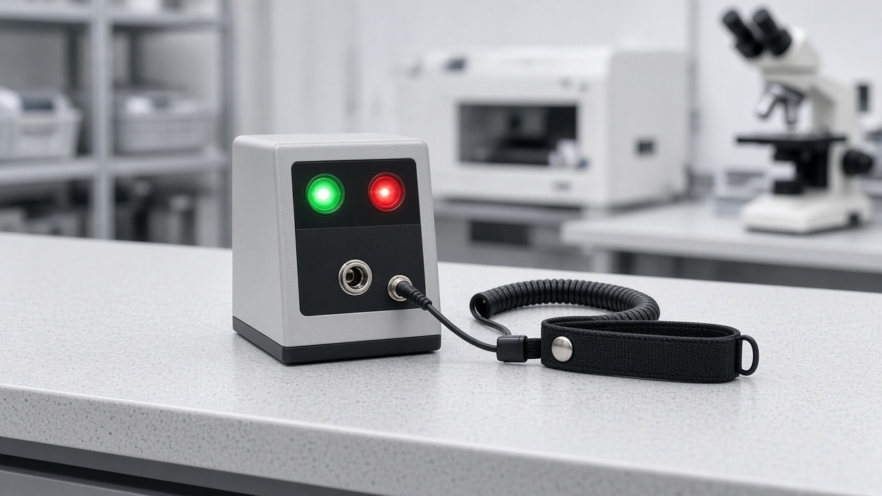 Wrist Strap Testers for Cleanroom ESD Compliance | CleanroomLink